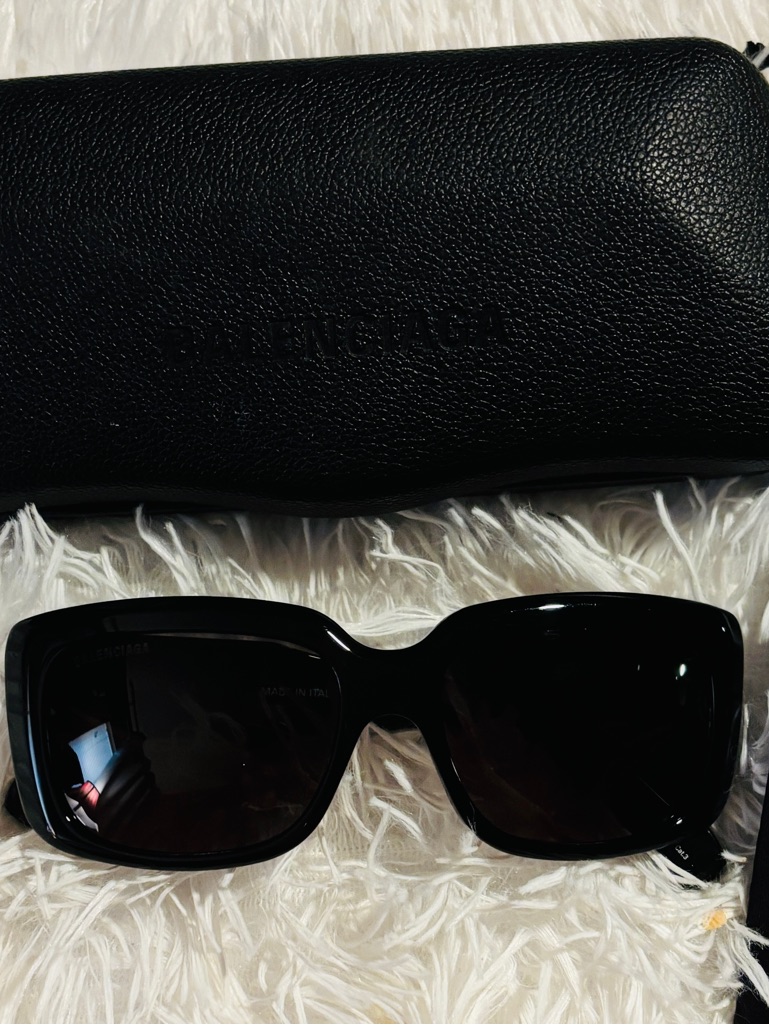Balenciaga Bb0072s Black Sunglasses